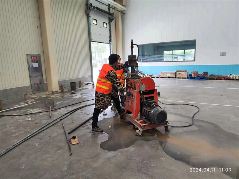 重庆厂房地面下沉塌陷注浆加固施工